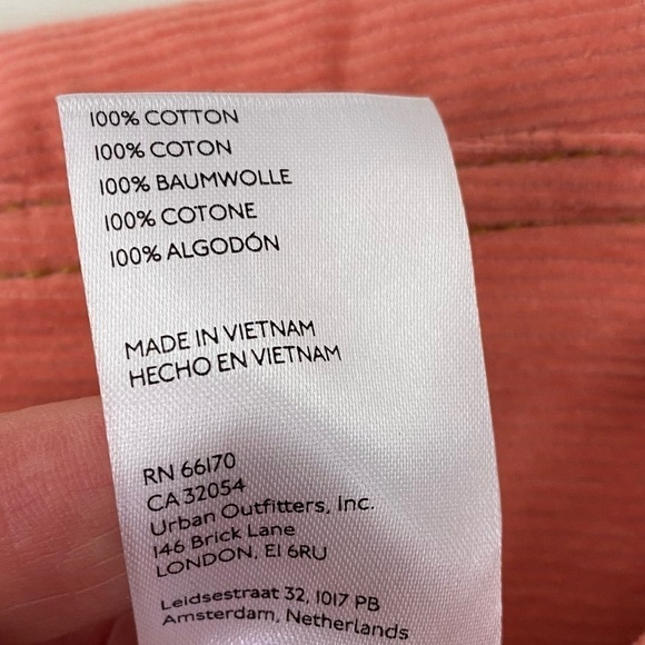 Urban Outfitters BDG Salmon Corduroy Carpenter Pants size 32 - Picture 7 of 11